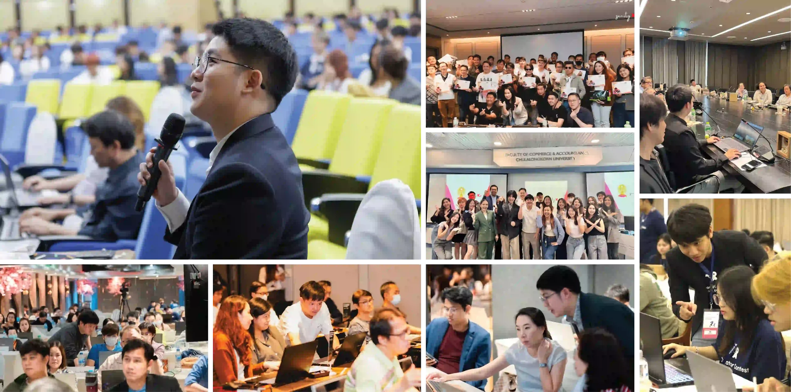 บรรยากาศ Onsite Training ของ ZenityX ในองค์กรและมหาวิทยาลัย